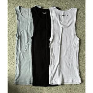 YOUNGLA Men’s “Wife Lovers” Tank Tops Size M - 3 Pack